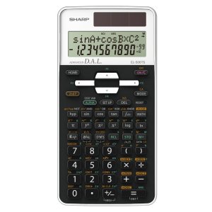 Sharp 470 MATH FUNCTION DUAL POWERED METRIC PHYSICAL CONSTANT SCIENTIFIC CALCULATOR - WHITE