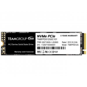 Team group Mp33 Pro 512gb Slc Cache 3d Nand Tlc Nvme 1.3 Pcie Gen3x4 M.2 2280 Internal Ssd