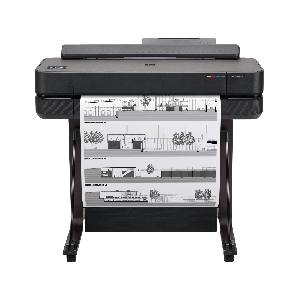 HP DesignJet T650 Large Format Wireless Plotter Printer - 36" , with Modern Office Design (5HB10A)