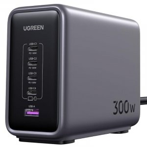 Ugreen 35045a Nexode 300w Usb C Gan Charger-5 Ports Desktop Charger 