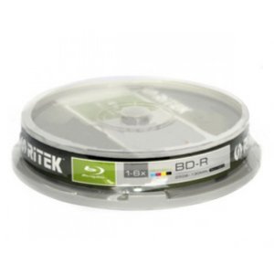 Ritek Bd-r / 25gb / 6x / 10 Cake / White 527850