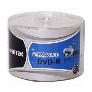 Ritek Dvd-r / 16x / 50 Tube / Glossy 528680