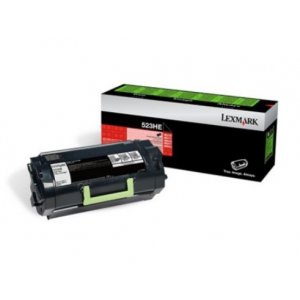 Lexmark 523he Blk High Yield Corp Toner Cart 25k Ms810/811/812