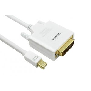 Ugreen 10425 Mini Dp To Dvi Cable White 3m