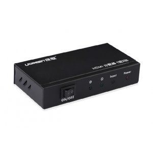 Ugreen 40201 1x2 Hdmi Amplifier Splitter - Black