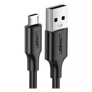 Ugreen 60135 Micro Usb2.0 Male To Usb Male Cable Nickel-plated 0.5m Black 