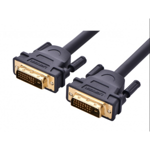 Ugreen 11607 Dvi ( 24+1) Male To Male Cable 3m Black