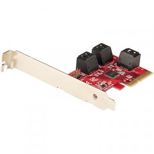 Startech 6p6g-pcie-sata-card Sata Pcie Card Controller Card 6 Ports