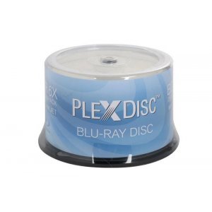 Plexdisc Bd-r / 25gb / 6x / 50 Cake / White 008789