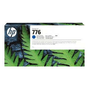 Hp 1xb04a 776 1l Chromatic Blue Ink Cartridge 