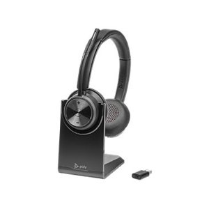 Hp 8l545aa Poly Savi 7320 Uc Stereo Dect Headset, D400 Usb-a Dongle