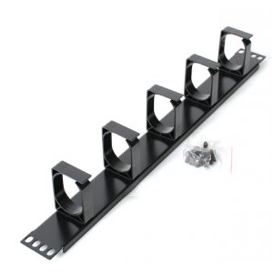 Astrotek 1u Rack Mount Cable Management Plastic Panel