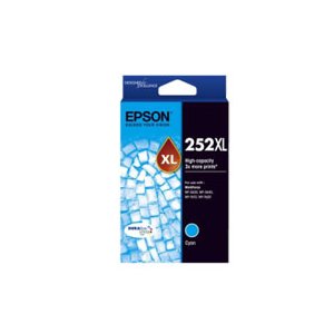 Epson 252xl Cyan Ink Cartridge Suits Wf3620/3640/7610/7620