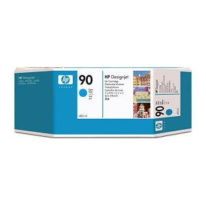 HP 90 Cyan 400ml Ink Cartridge (C5061A)