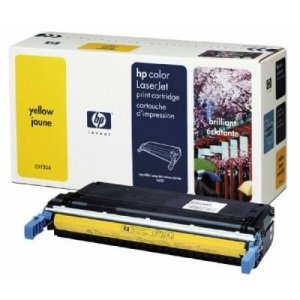 HP C9732A Yellow Toner Cartridge - Page Yield 12000