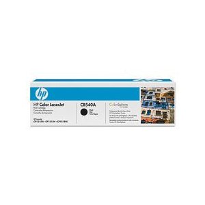 HP 125A Black Original LaserJet Toner Cartridge CB540A