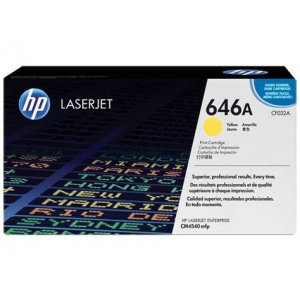 HP CF032A 646A Yellow Original LaserJet Toner Cartridge