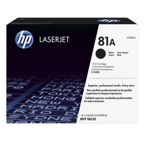 Hp 81a Black Original Laserjet Toner Cartridge For Mfp M630z/m630dn/m630f/m630h