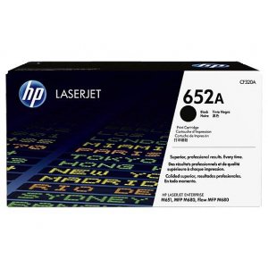 Hp Cf320a 652a Black Laserjet Cartridge 