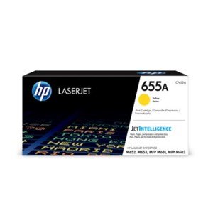 HP 655A Yellow Original LaserJet Toner Cartridge CF452A