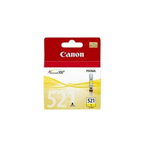 Canon CLI521 Yellow Ink Cart 477 pages Yellow