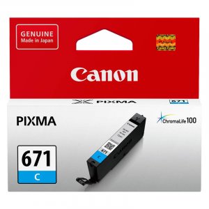 Canon CLI-671C Cyan Ink Cartridge Up To 306 pages