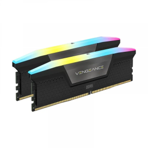 Corsair Vengeance RGB 64GB (2x 32GB) DDR5 6000MHz CL30 Desktop Memory - Black