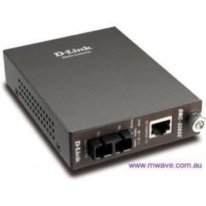 D-Link DMC-300SC 10/100 BaseTX-100BaseFX Multimode converter