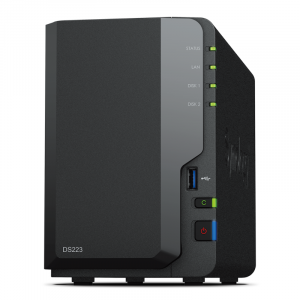 Synology DiskStation DS223 2-Bay Diskless NAS Realtek Quad-Core 2GB