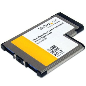 Startech Ecusb3s254f Flush Mount Expresscard 54mm Usb 3 Card