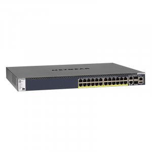 Netgear ProSAFE M4300-28G-PoE+ 550W 24-Port Gigabit Managed PoE+ Switch