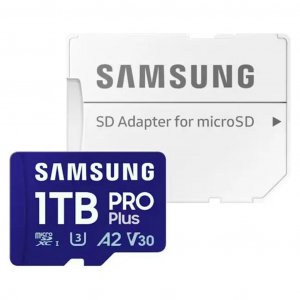 Samsung 1TB PRO Plus microSDXC V30 A2 U3 Memory Card - 180MB/s