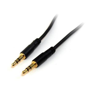 StarTech 0.9m Slim 3.5mm Stereo Audio Cable - M/M MU3MMS