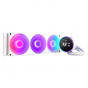 NZXT Kraken Elite V2 360mm RGB AIO Liquid CPU Cooler - White