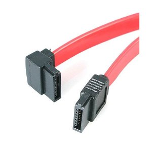 StarTech 0.5m SATA to Left Angle SATA Cable SATA18LA1