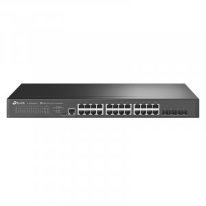 TP-Link TL-SG3428X-M2 JetStream 24-Port 2.5G Managed Switch w/ 4 10GE SFP+ Slots