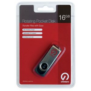 Shintaro 16GB Rotating Pocket Disk ReadyBoost(SH-R16GB)