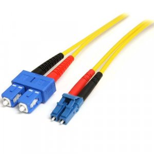 StarTech 4m Single Mode 9/125 Duplex Fiber Patch Cable LC - SC SMFIBLCSC4