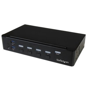 Startech Sv431dpu3a2 4-port Displayport Kvm - Usb 3.0 - 4k