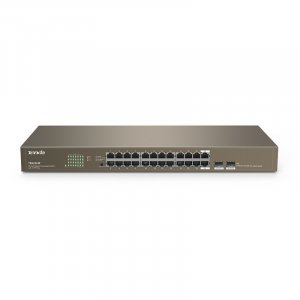 Tenda TEG1024F 24-Port Gigabit Unmanaged Switch with 2SFP