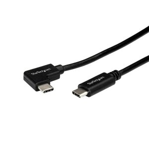 StarTech 1m 3 ft Right Angle USB-C Cable - M/M - USB 2.0 USB2CC1MR