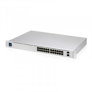 Ubiquiti UniFi Managed 24 Port Gigabit Switch with 802.3at PoE+ and 802.3bt PoE USW-PRO-24-POE