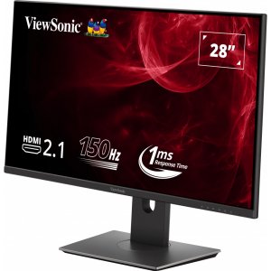 Viewsonic 28' 4k Ips Monitor, 150hz, 1ms, Hdr10 Amd Freesync Premium, Hdmi 2.1 For Ps5 Or Xbox. 3 Years Advance Replacement. Gamer's Choice Monitor