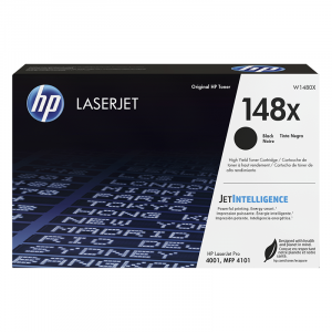 HP 148X Black High Yield Original LaserJet Toner Cartridge (W1480X)