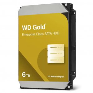 WD WD6004FRYZ 6TB Gold 3.5" SATA 6Gb/s 512e Enterprise Hard Drive