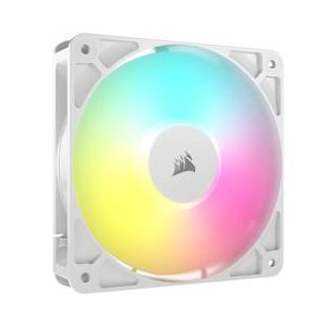 Corsair Rs120 Argb White, 120mm Argb Fan, Single Pack