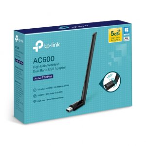 TP-Link Archer T2U Plus AC600 High Gain Wireless Dual Band USB Adapter