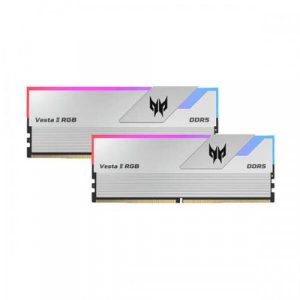 Predator Biwin (predator) Vestaii 32gb 16gbx2 Silver Rgb Ddr5 Memory 6000mhz 1r*8 Cl32