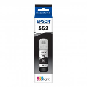 Epson T552 - Claria Ecotank - Photo Black For Et-8500 Et-8550