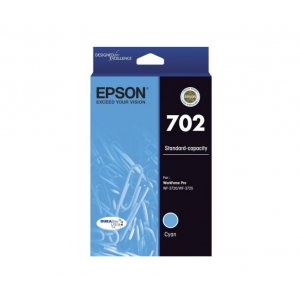 Epson C13t344292 702 Std Cyan Durabrite Ink